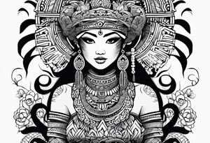 Vietnamese tribal tattoo tattoo idea