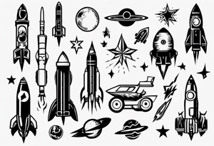 nigga with a rocket launcher tattoo idea