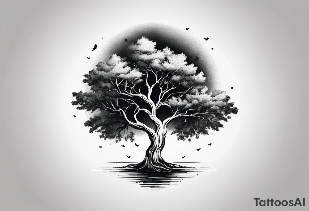 Trees tattoo idea
