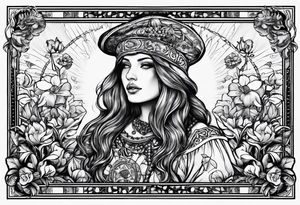 The fool tarot tattoo idea