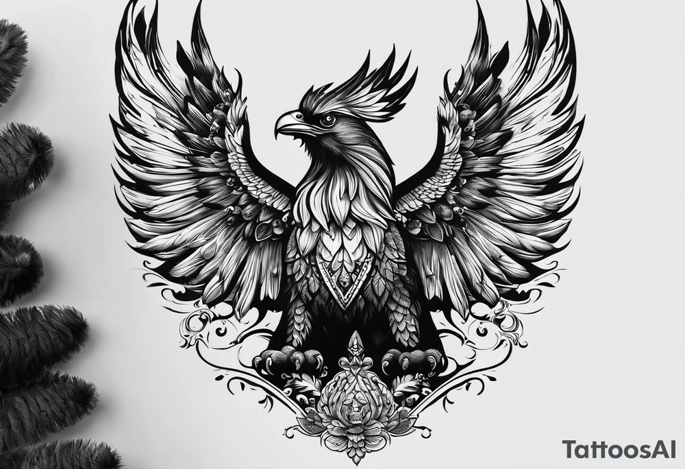 Три русских богатыря держат дракона на цепи tattoo idea Три русских богатыря держат дракона на цепи tattoo idea