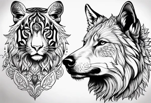 What animal symbolizes healing tattoo idea