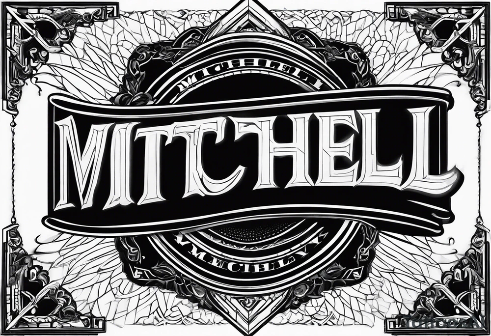 Text that says Mitchell freeway tattoo idea