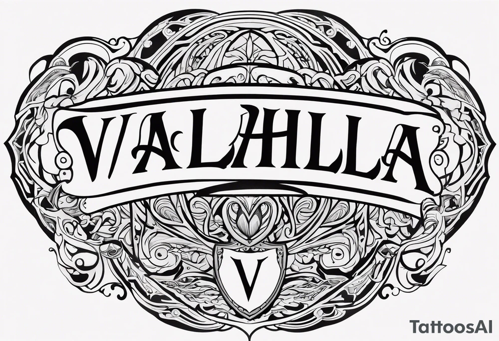 Valhalla tattoo idea