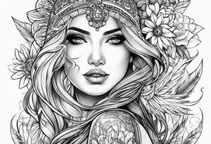Cover me in sunshine tattoo idea
