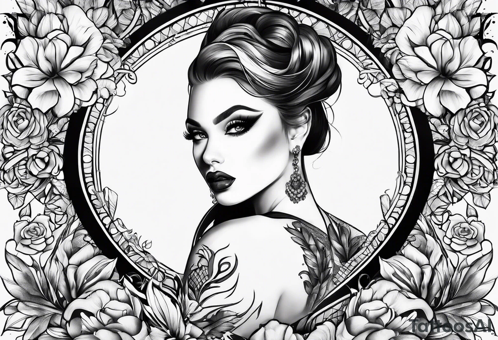 make me tattoo of makeup tattoo idea