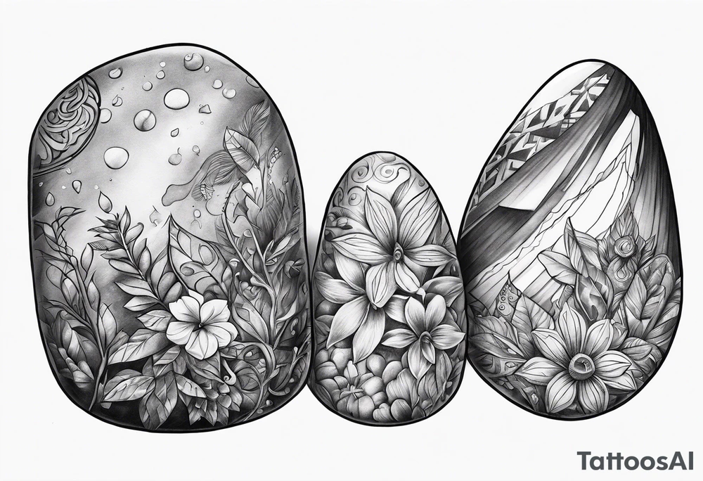 Wishing rocks tattoo idea