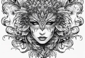 Leaf creature tattoo idea