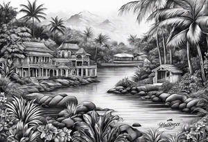 Jamaica tattoo idea
