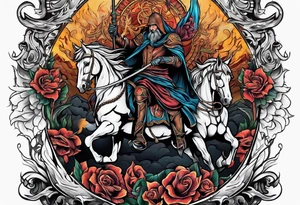 Four horsemen tattoo idea
