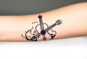 music tattoo idea