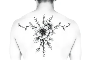 Thigh tattoos no flowers tattoo idea