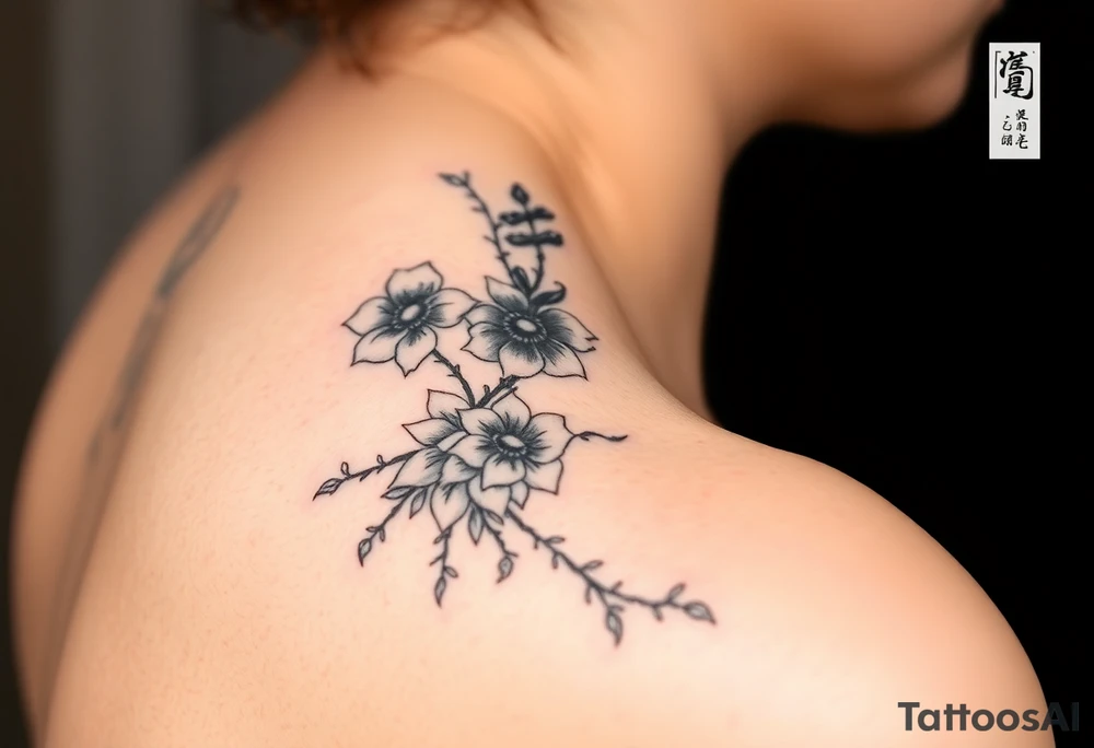 Genia In Chinese tattoo idea