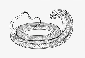 snake tattoo idea