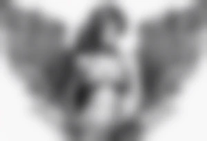 angel in underwear tattoo idea