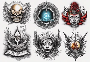 Enlightenment Vs discipline tattoo idea