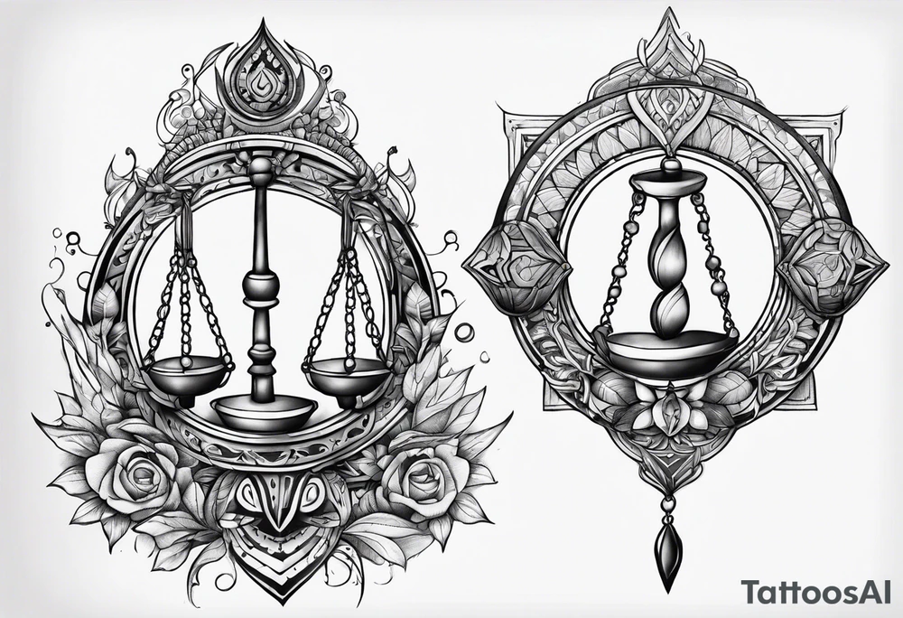 Balance tattoo idea