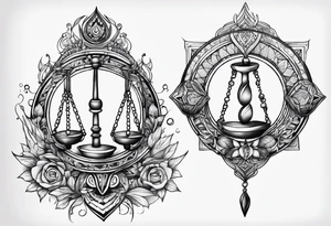 Balance tattoo idea