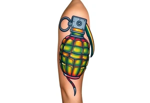 Pepper grenade tattoo idea
