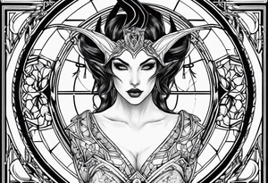 Succubus tattoo idea