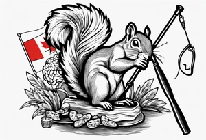 Fishing pole
1946
Apple fritter
Squirrel
Canadian flag tattoo idea