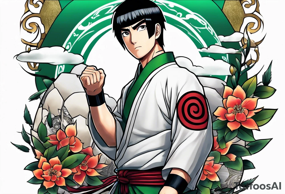 Rock Lee tattoo idea