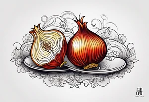 Glass onion tattoo idea