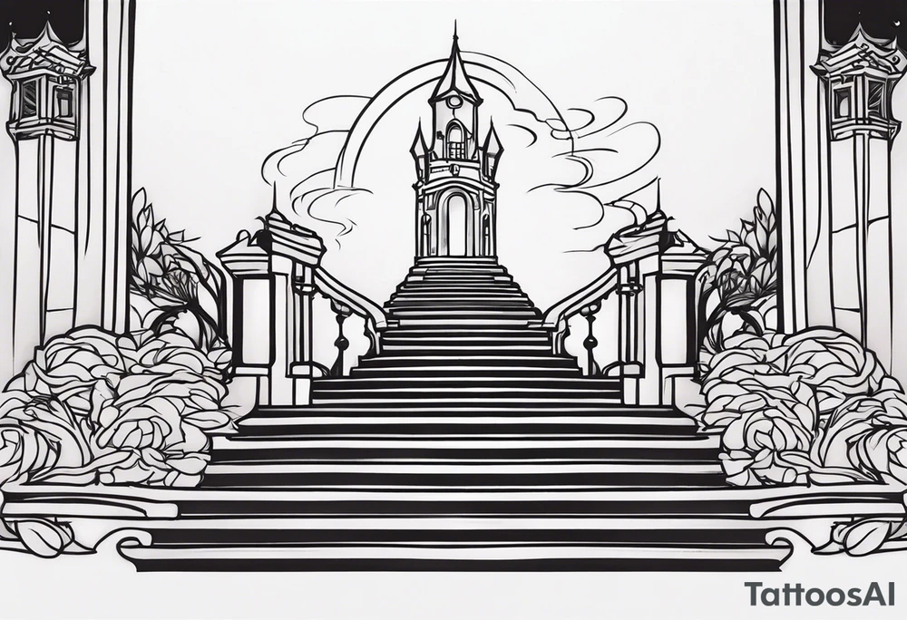 Meer 
Tor
Treppe 
Kerze tattoo idea
