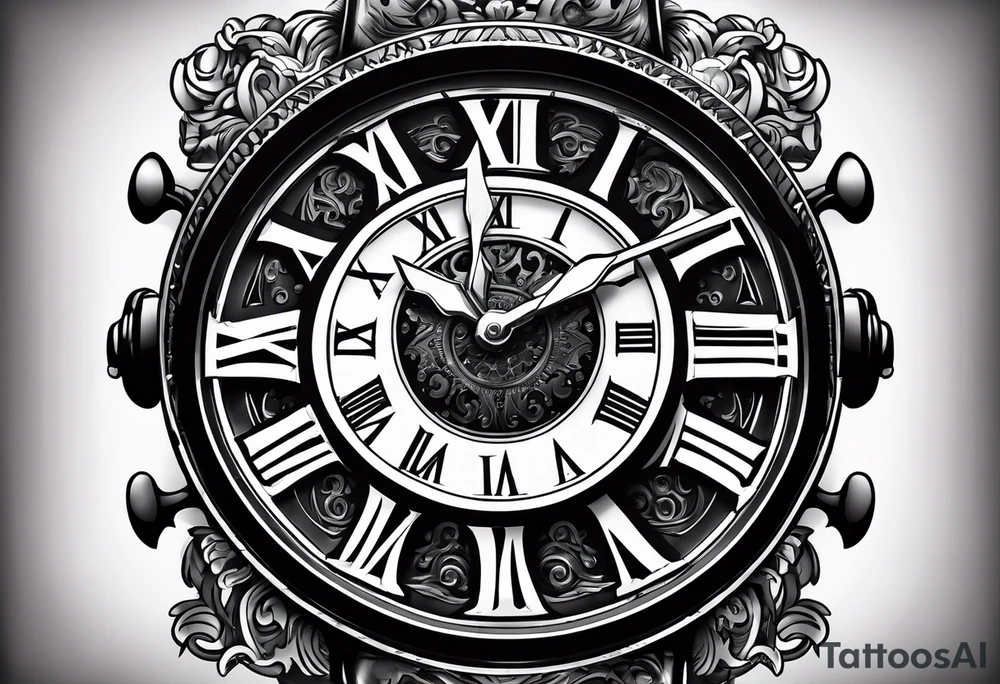 watch dial date "Apr 20" tattoo idea