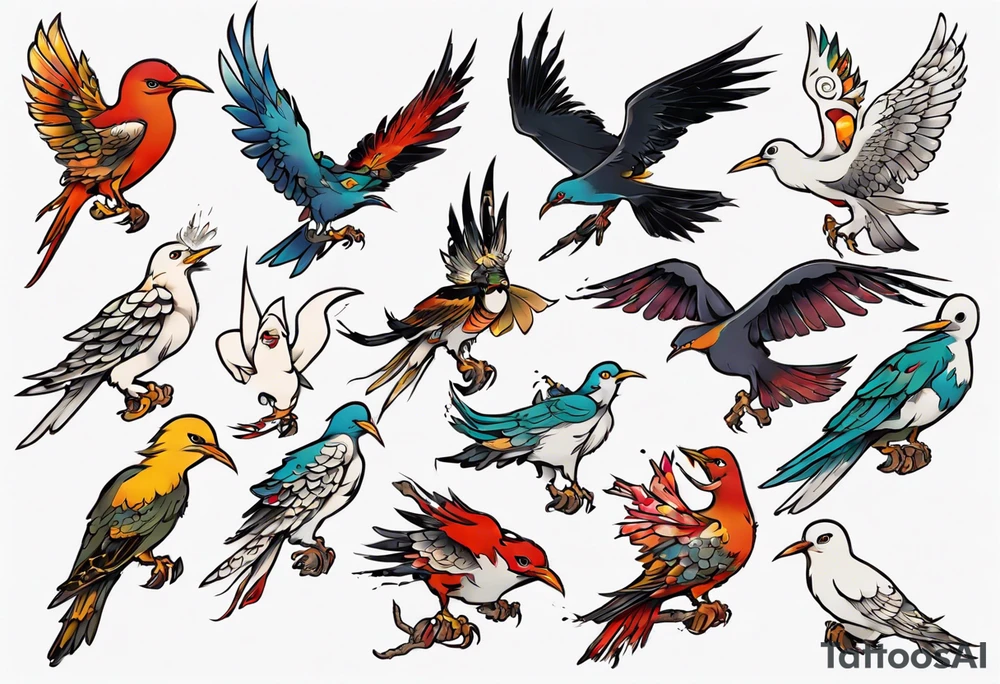 free bird, cannot change tattoo idea