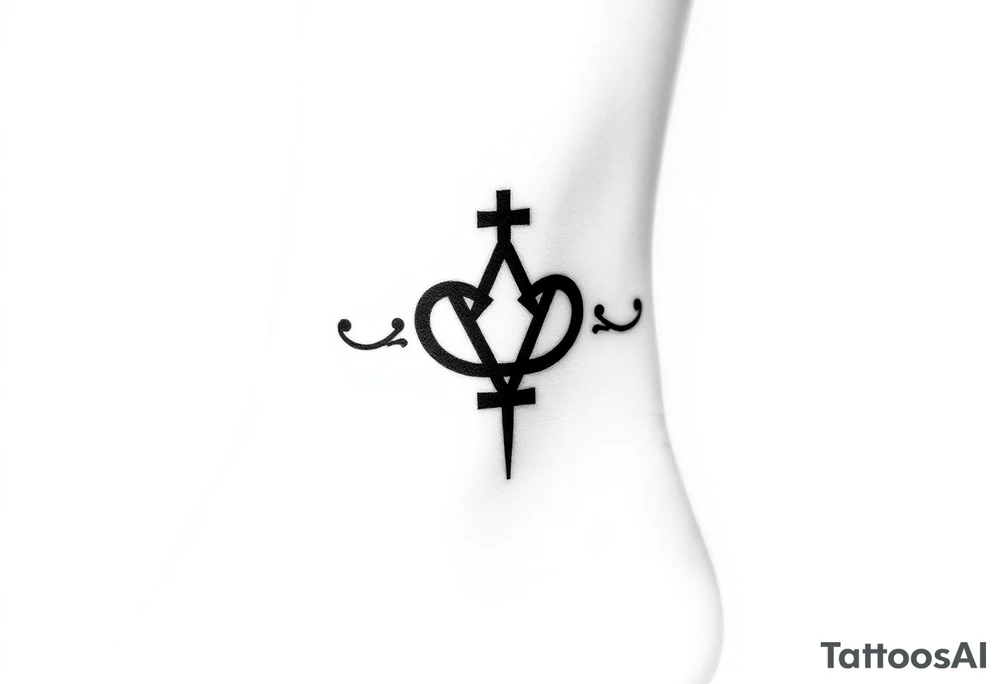 A symbols reprensting Gay bottom submissive tattoo idea