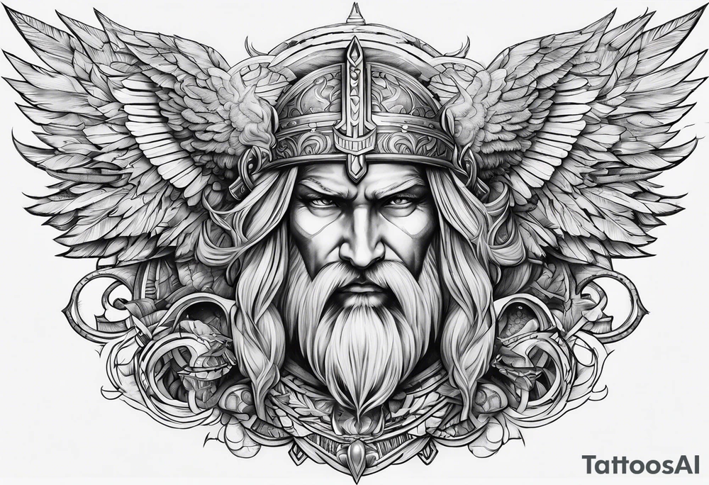 Valhalla heaven tattoo idea