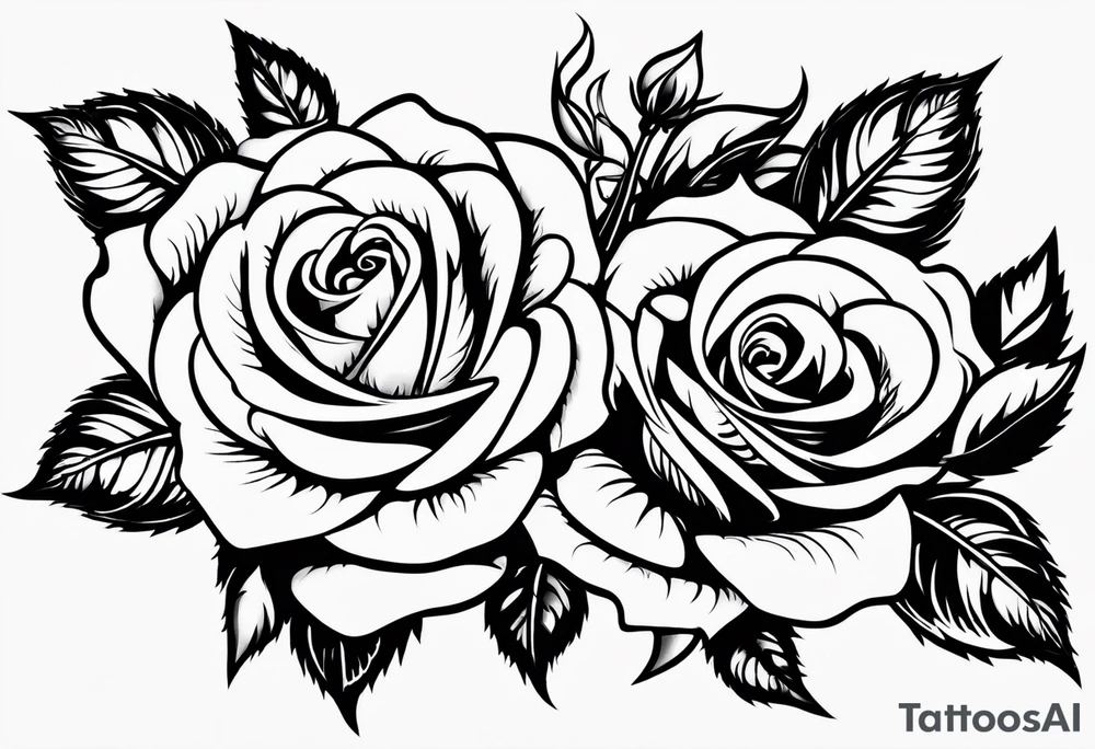 07-11-2023 roses tattoo idea