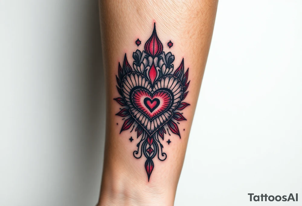 infinite love tattoo idea