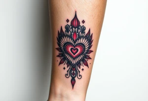 infinite love tattoo idea