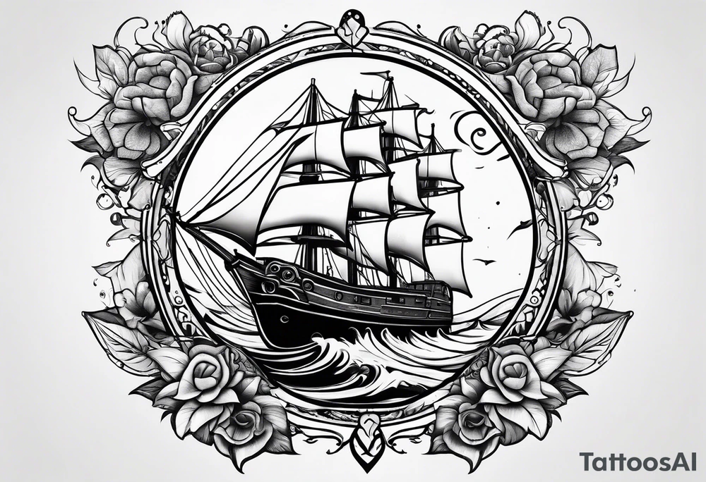 Nautical tattoo idea