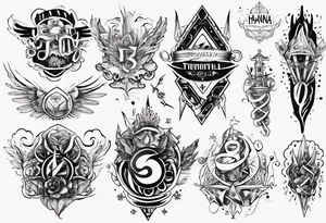 Hanna tattoo idea