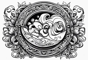 Packet of sugar spilling over tattoo idea