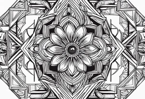 Skin ripping tattoo idea