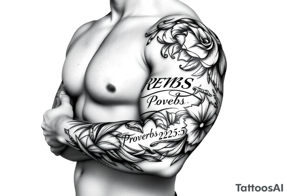 proverbs 26:25-26 tattoo idea