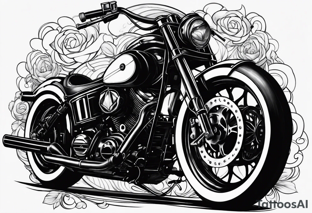 Bike sprokets tattoo idea