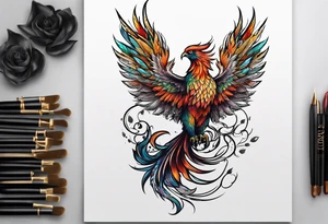 Phoenix who came back tattoo idea