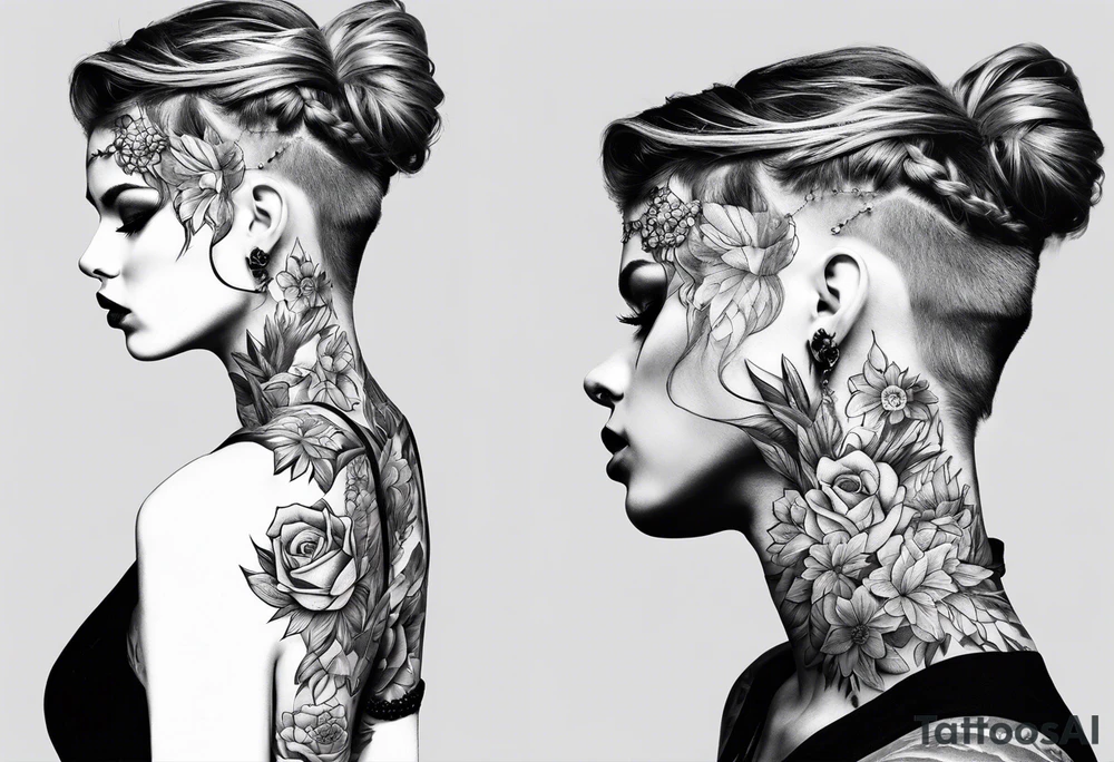 depression as a shadow tattoo idea