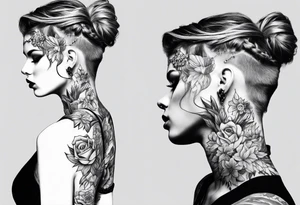 depression as a shadow tattoo idea