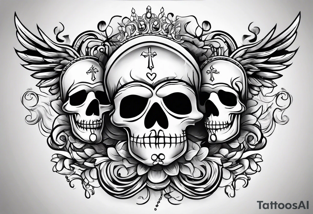 Comedy and Tragedy tattoo idea