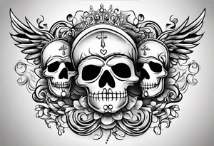 Comedy and Tragedy tattoo idea