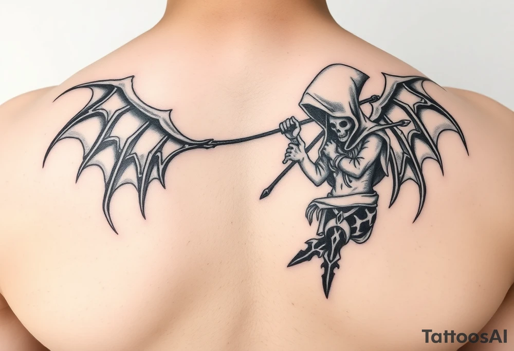 Reaper protecting Lilith tattoo idea
