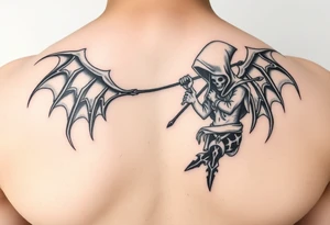 Reaper protecting Lilith tattoo idea