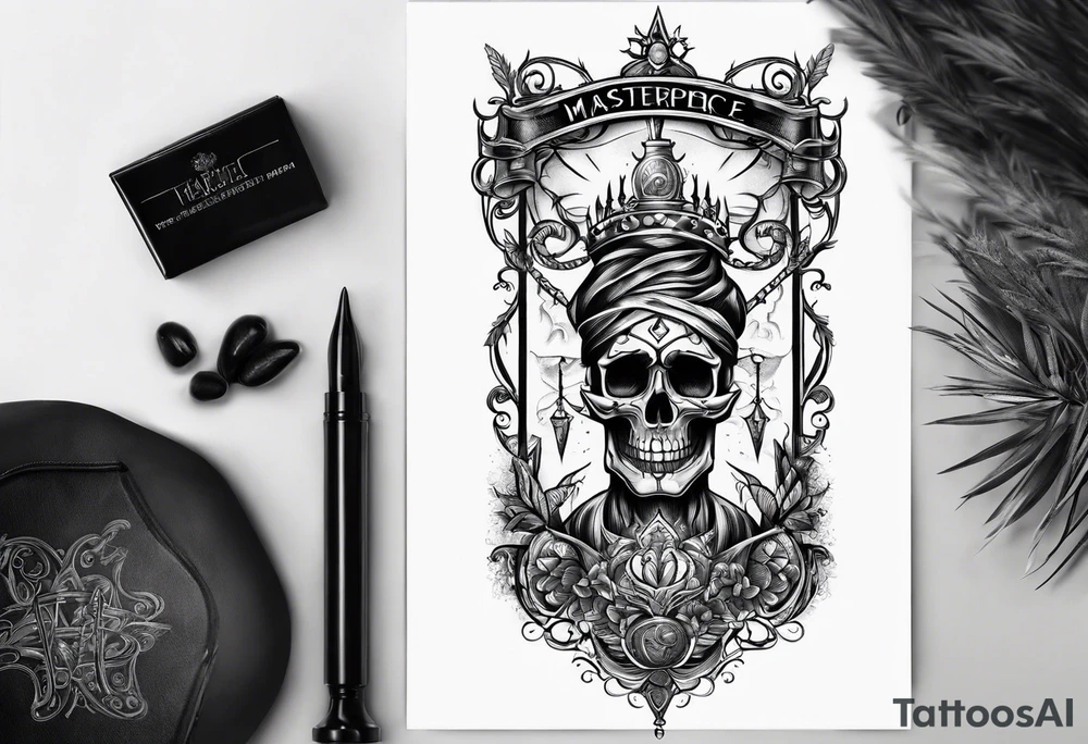 hanged man tattoo idea