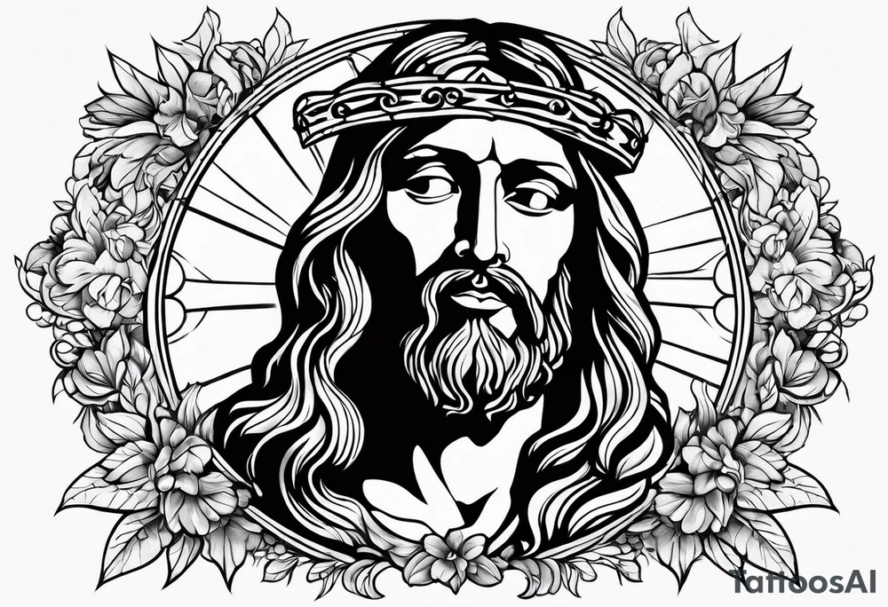 Jesus tattoo idea